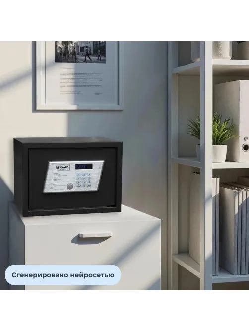 Сейф мебельный гостиничный Комус Мебель  350ммx250ммx250мм электрон.замок
