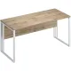 Стол Комус Мебель К-Loft 241S016 1580х670х752 дуб натур/белый
