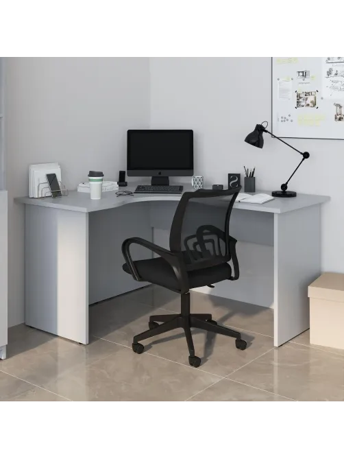 Стол эргономичный Easy One LT 22/16 левый (1400x1200x740 мм) Серый
