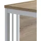 Стол Комус Мебель К-Loft 241S015 1380х670х752 дуб натур/белый