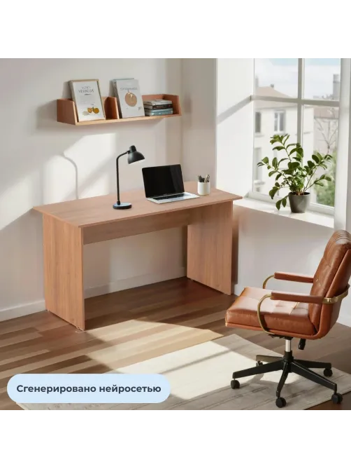 Стол письменный Easy LT Оптима 1350х590х740 орех new 16/16