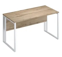 Стол Комус Мебель К-Loft 241S015 1380х670х752 дуб натур/белый