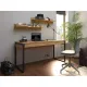Стол компьютерный IN_Homeoffice НК 1600x600x769 Дуб натуральный