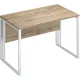 Стол Комус Мебель К-Loft 241S014 1180х670х752 дуб натур/белый