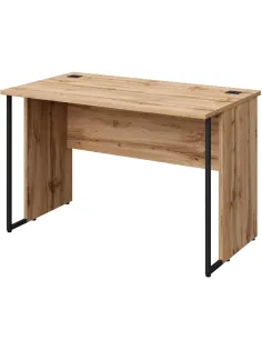 Стол К-Loft 241S010 1180х670х752 дуб натур/мет. черный