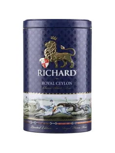 Чай Richard Royal Ceylon черный листовой, ж/б, 80г