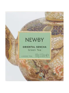 Чай Newby Oriental Sencha зеленый листовой, 100г