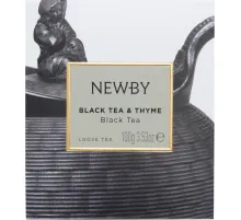 Чай черный Newby чабрец, 100г