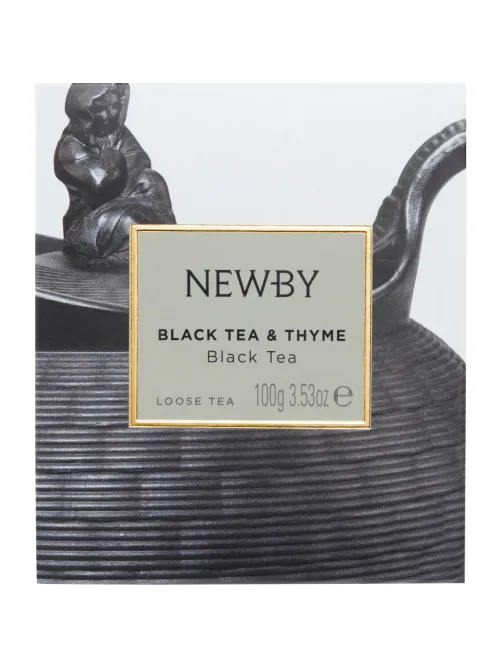 Чай черный Newby чабрец, 100г