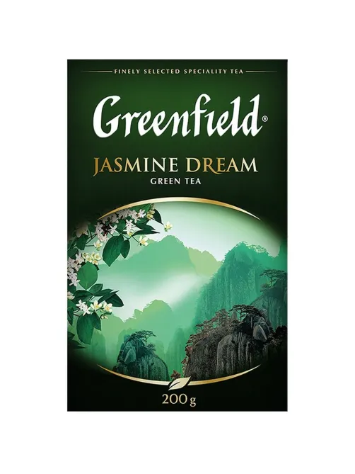 Чай зеленый листовой Greenfield Jasmine Dream, 200гр