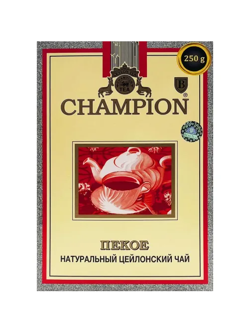 Чай Champion Пекое черный лист 250г