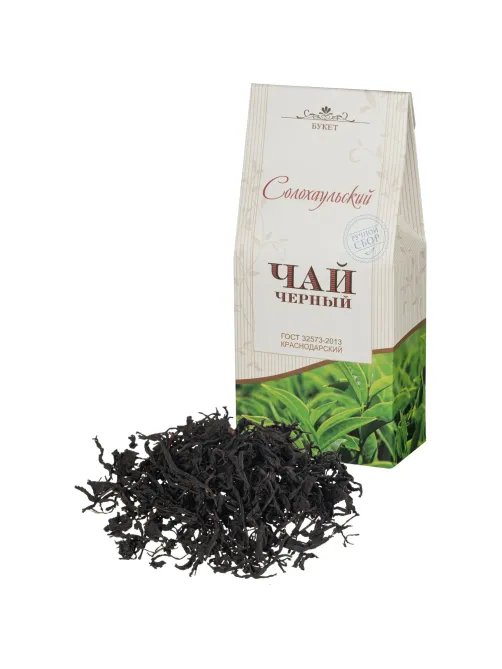 Чай Солохаульский черный, к/л, 50г