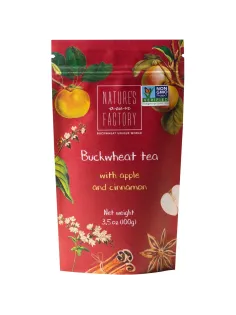 Чайный напиток гречишный Natures own factory с ябл и кор, 100г