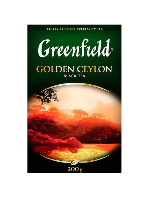 Чай Greenfield Golden Ceylon листовой черный, 200г 0791-10