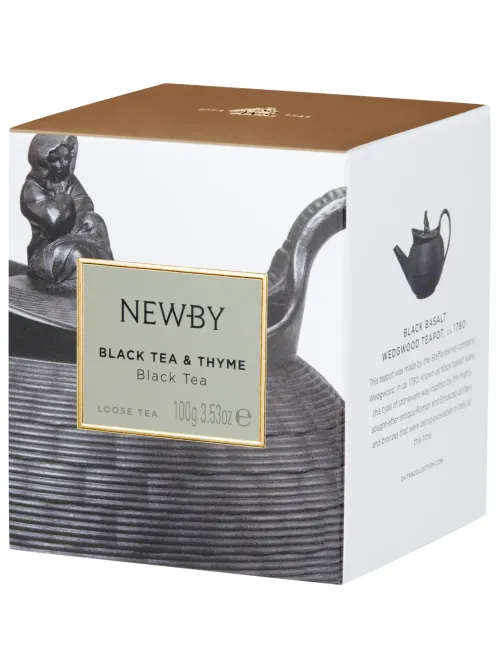 Чай черный Newby чабрец, 100г