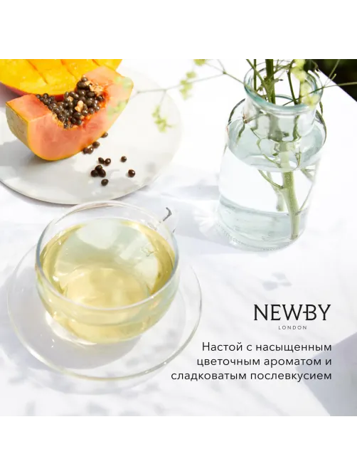 Чай Newby Oriental Sencha зеленый листовой, 100г