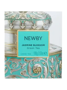 Чай зеленый Newby цветок жасмина, 100г