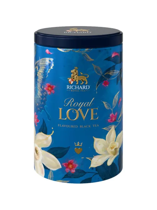 Чай Richard Royal Love черный, крупнолистовой,аромат., 80г
