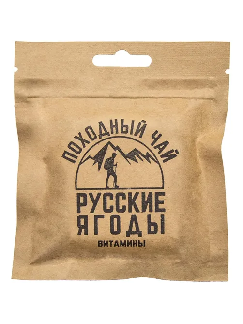 Чай Weiserhouse Русские ягоды витамины, плитка, лист, 50г