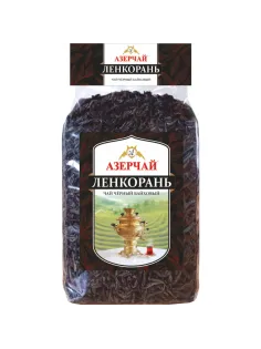 Чай Азерчай Ленкорань черный крупнолистовой прозрачная упаковка, 1кг 414271