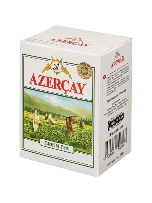 Чай Азерчай чай зеленый листовой, 100 г 266720
