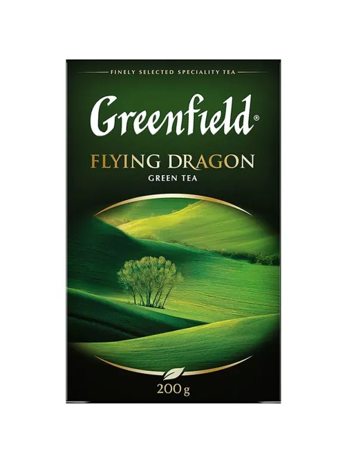 Чай зеленый листовой Greenfield Flying Dragon, 200гр