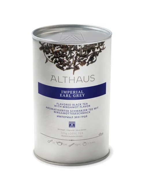Чай черный листовой Althaus Imperial Earl Grey, 225г