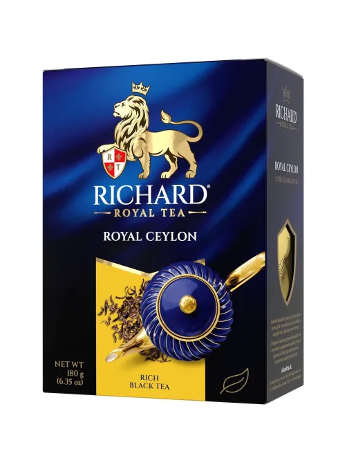 Чай Richard Royal Ceylon черный листовой, 180г 14004