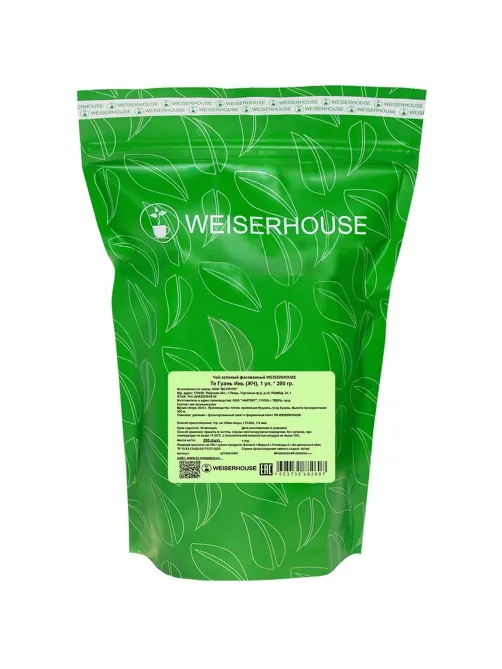 Чай Weiserhouse Те Гуань Инь, лист, зел, 200г