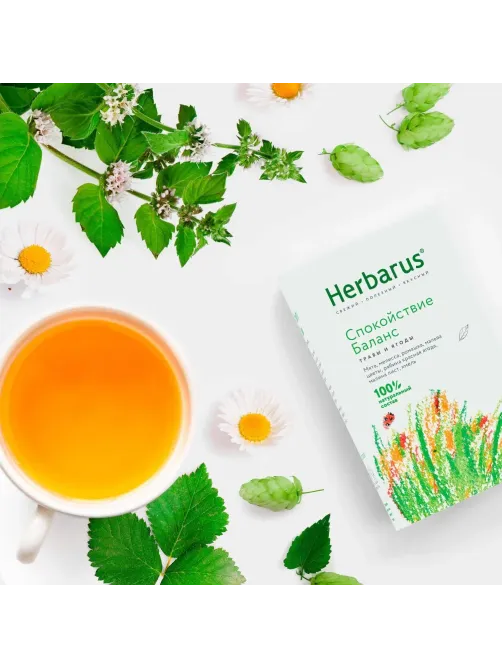 Чайный напиток Herbarus Спокойствие баланс, 35 г