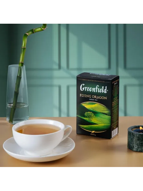 Чай зеленый листовой Greenfield Flying Dragon, 200гр