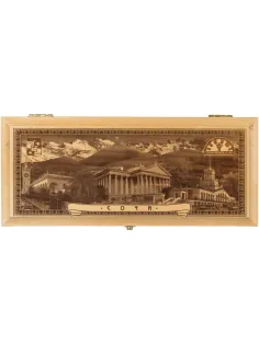 Чай Солохаульский шкатулка Сочи 4 вида чая, 120г
