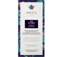 Фильтр-пакеты для заваривания чая Niktea 100шт.