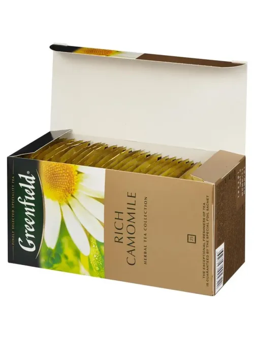 Чай Greenfield Rich Camomile трав.фольг.25пак/уп 0432-10,104574