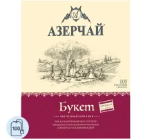 Чай Азерчай Premium Collection Buket черн.байх с кон., 100пакx1,8гр