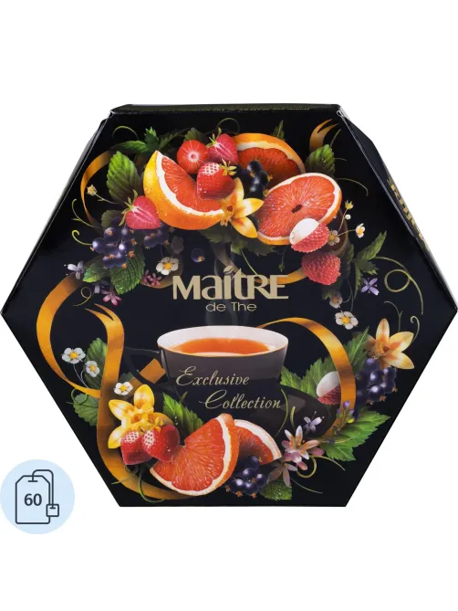 Чай Maitre de The Exclusive Collection, 60 пак./уп