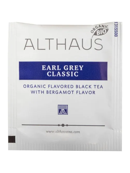 Чай черный в пакетиках Althaus Bio Earl Grey Classic 20пакx1,75гр