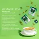 Чай Ahmad Tea Мята-Мелиса, зеленый, пакетики в конвертах, 100x1,8г/уп