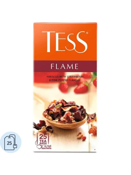 Чай TESS FLAME фруктовы 25пак