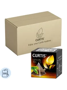 Чай Curtis Ceylon Tea черный среднелистов, 300 пирамидок/уп, в гофрокоробе