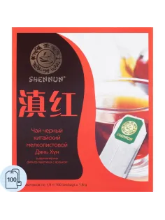 Чай Shennun Дян Хун черный, 100пак 1904