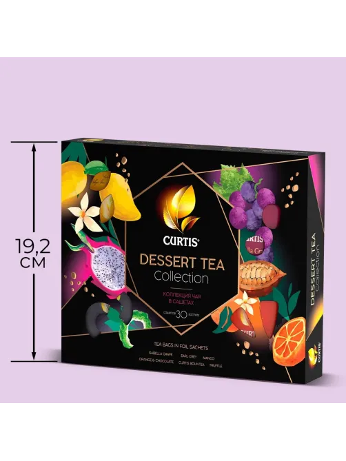Чай Curtis Dessert Tea Collection ассорти, 30 сашет