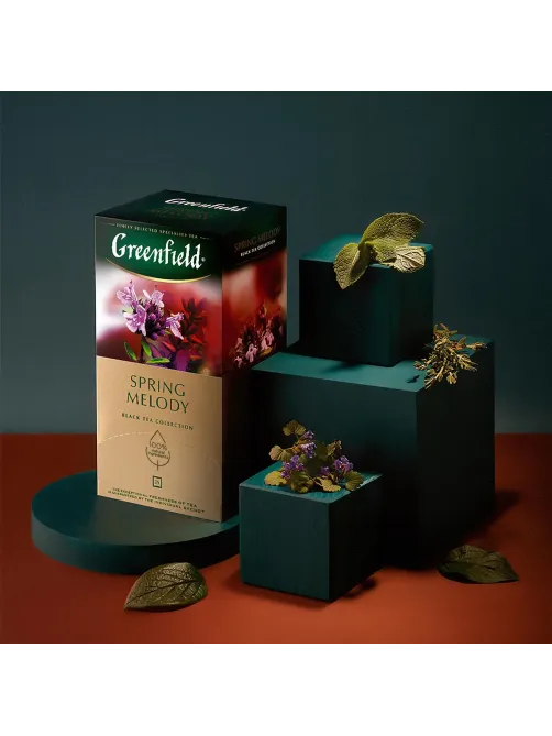 Чай Greenfield Spring Melody черный фольгир.25пак/уп 0525-10