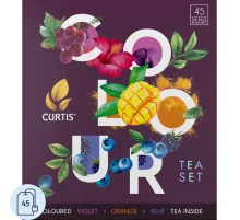 Чай Curtis Colour tea set ассорти 9 вкусов пакет 45 сашет