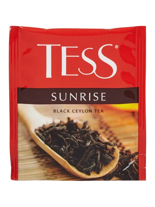 Чай TESS Санрайз черный 100 пак/уп