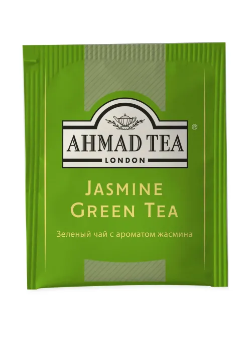 Чай Ahmad Green Jasmine Tea зеленый 100пак/уп 475-08