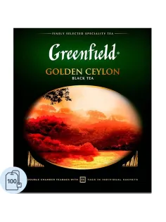 Чай Greenfield Golden Ceylon черный фольгир.100пак/уп 0581-09