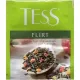Чай Tess Flirt зеленый с клубникой 1,5гх100шт