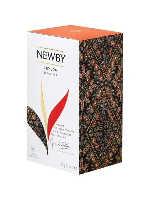 Чай Newby Цейлон черный 25 пакетиков