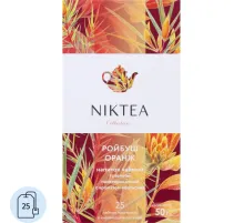 Чай NIKTEA ройбуш оранж, 25 пакx2гр/уп